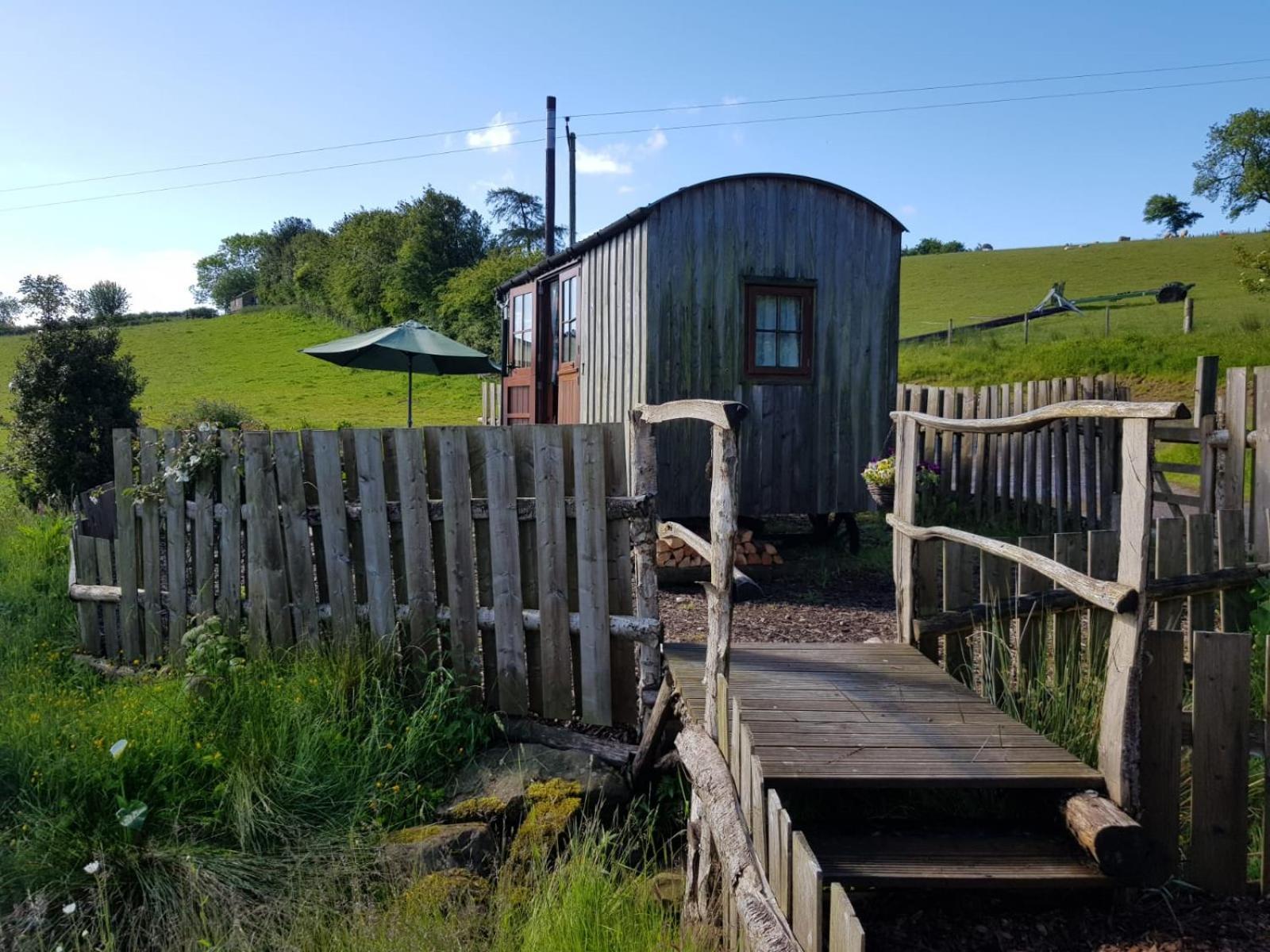 Eco Accommodation Cornflower Craven Arms Bagian luar foto