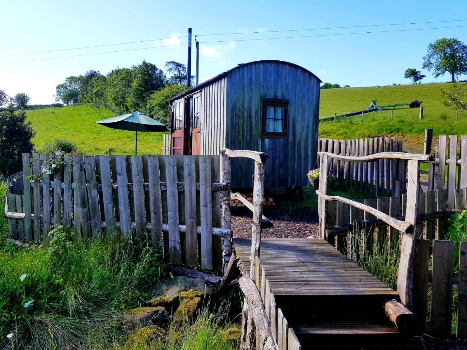 Eco Accommodation Cornflower Craven Arms Bagian luar foto