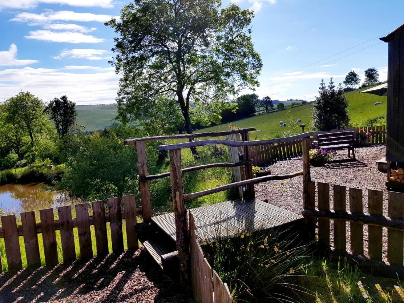 Eco Accommodation Cornflower Craven Arms Bagian luar foto